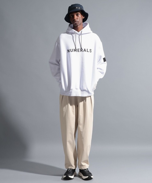 NUMERALS（ヌメラルズ） パーカー 「NUMERALS」ヘビー裏毛パーカー
