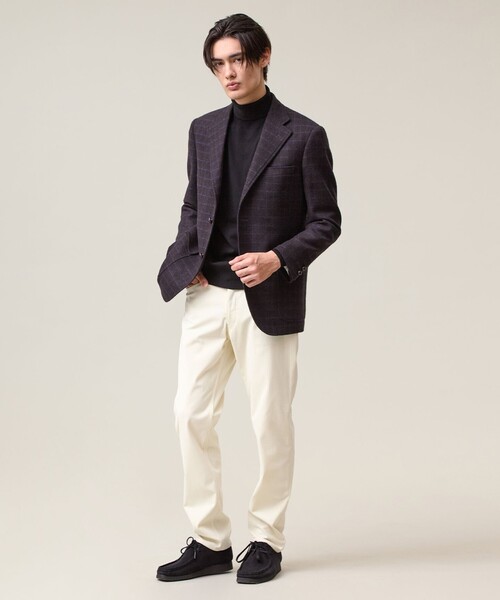 ジャケット テーラードジャケット 「LOVAT / ラバット」カントリーチェック ツイードジャケット / Authentic-Fit メンズの画像