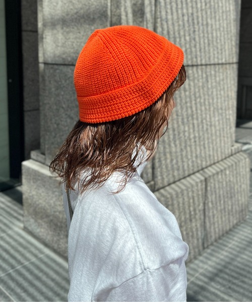 CPCM（シーピーシーエム） ニットキャップ FREE オレンジ メンズ