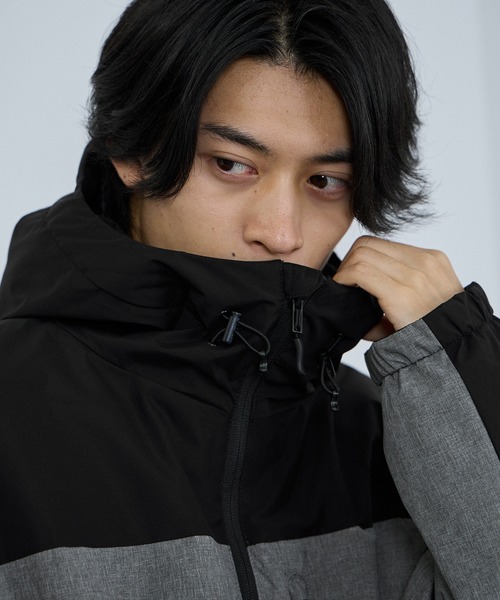 NAVY ブルゾン アウター シャットアウター SOLOTEX(R) 裏シャギー