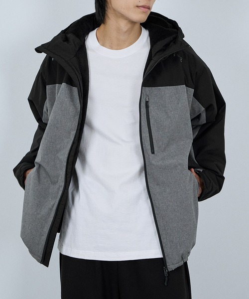 NAVY ブルゾン アウター シャットアウター SOLOTEX(R) 裏シャギー