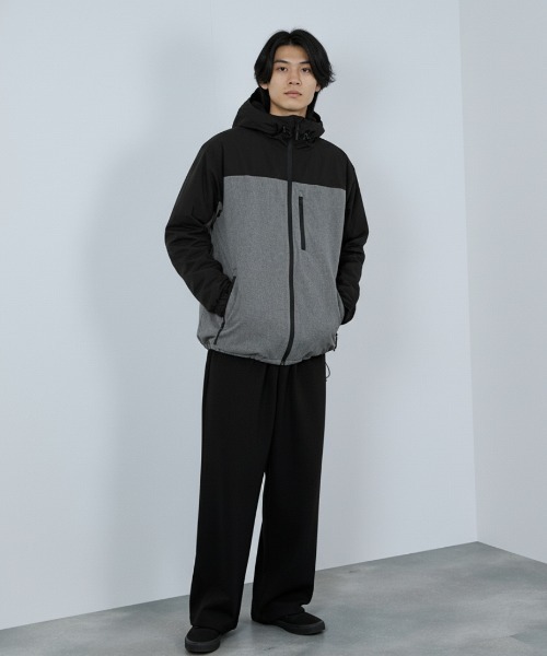 NAVY ブルゾン アウター シャットアウター SOLOTEX(R) 裏シャギー