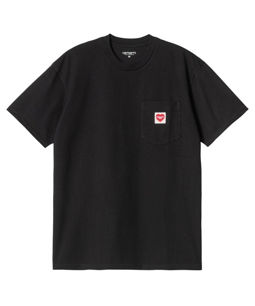 「Carhartt WIP」 半袖Tシャツ L ブラック×レッド メンズ_画像7