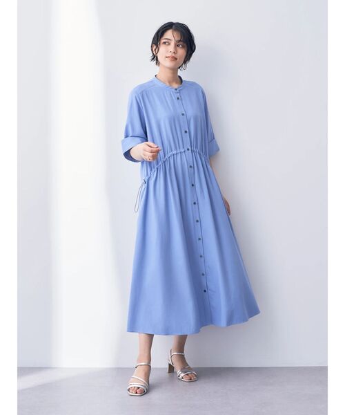 「Editt by YECCA VECCA」 半袖ワンピース FREE カーキ レディース_画像2