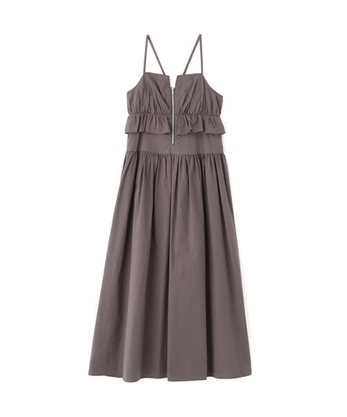 「FREE'S MART」 キャミソールワンピース MEDIUM ベージュ レディース_画像2