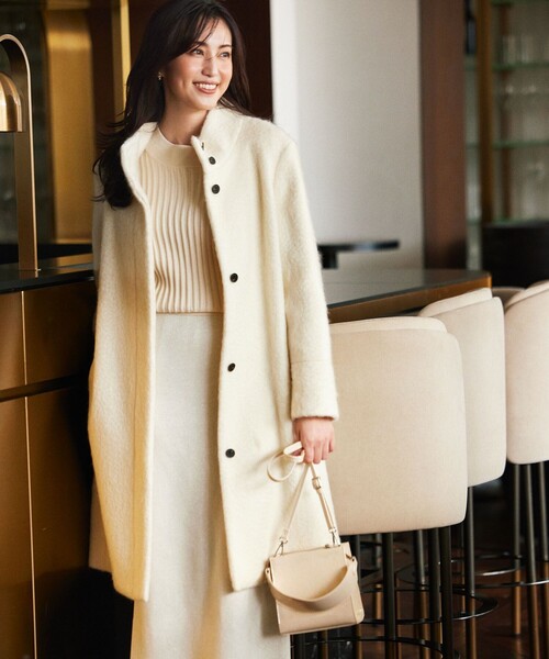 「組曲」 長袖ニット S2 ピンク レディース_画像3