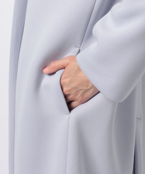 allureville（アルアバイル） ノーカラーコート 2 ベージュ レディース