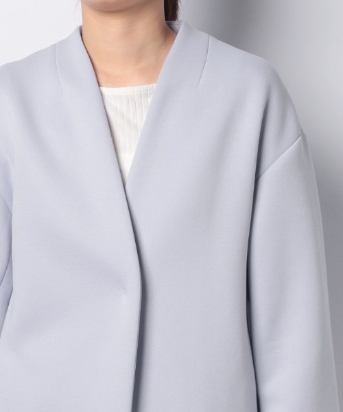 allureville（アルアバイル） ノーカラーコート 2 ベージュ レディース