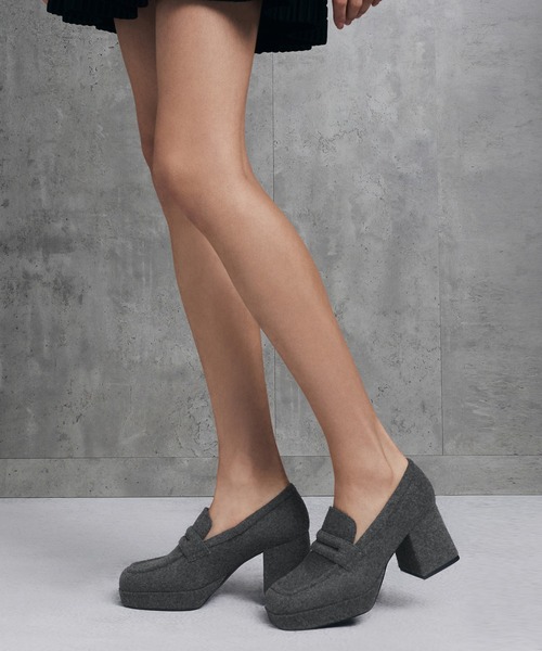 CHARLES ＆ KEITH（チャールズ&キース） ローファー プラットフォーム