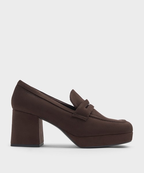 CHARLES ＆ KEITH（チャールズ&キース） ローファー プラットフォーム