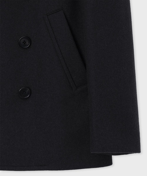 ★PS Paul Smith★ピーコート★ブラック ☆PS Paul Smith☆ピーコート☆ブラック 中古・古着通販】PAUL SMITH