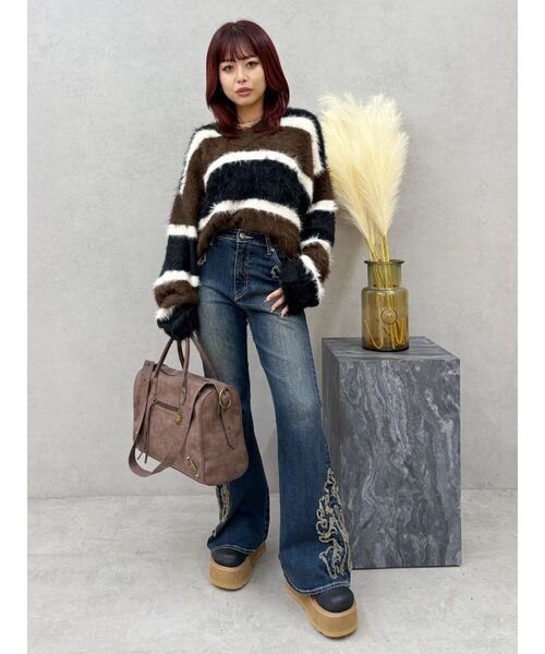 EVRIS（エヴリス） ニット セーター 「PSYCHIC FEVER × EVRIS