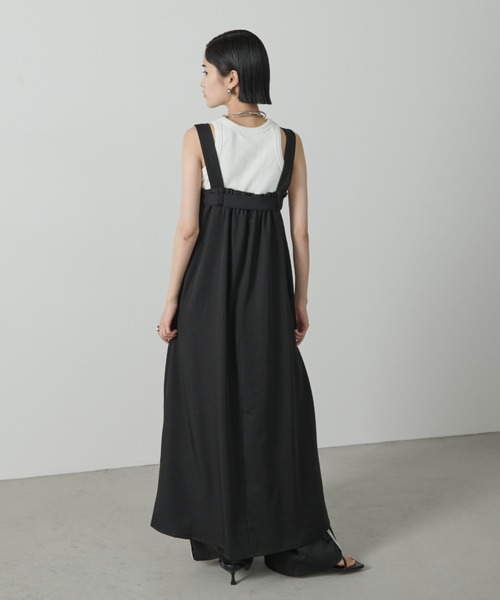 「AIC.」 サロペットスカート FREE ブラック レディース_画像5