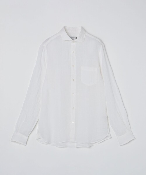 「SHIPS Colors」 長袖シャツ MEDIUM ブルー メンズ_画像3