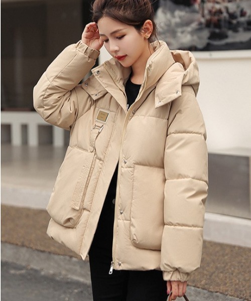 shameless ダウンコート ダウンジャケット フェイクダウン中綿