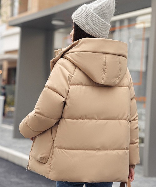 shameless ダウンコート ダウンジャケット フェイクダウン中綿