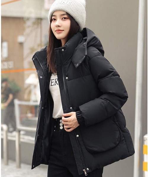 shameless ダウンコート ダウンジャケット フェイクダウン中綿