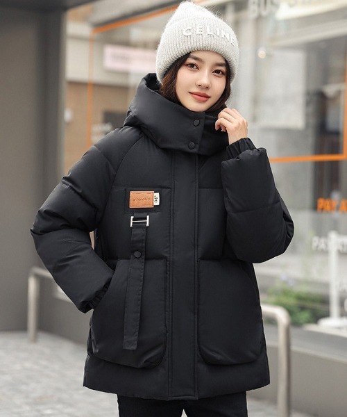 shameless ダウンコート ダウンジャケット フェイクダウン中綿