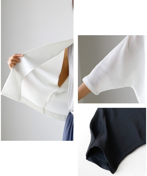 「Ehre style」 カーディガン FREE ミント レディース_画像3