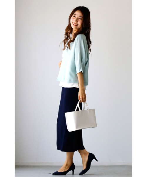 「Ehre style」 カーディガン FREE ミント レディース_画像5