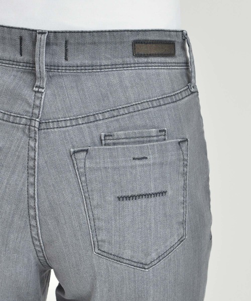 YANUK（ヤヌーク） デニムパンツ 25inch グレー レディース : ZOZOTOWN