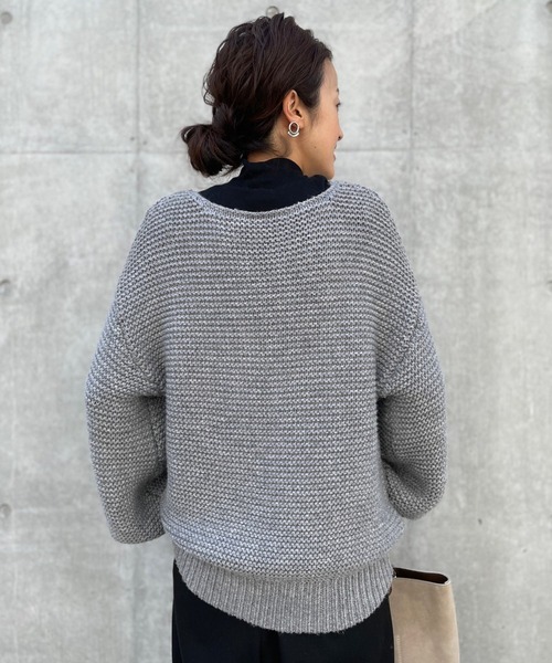 BEARDSLEY（ビアズリー） 長袖ニット FREE グレー レディース