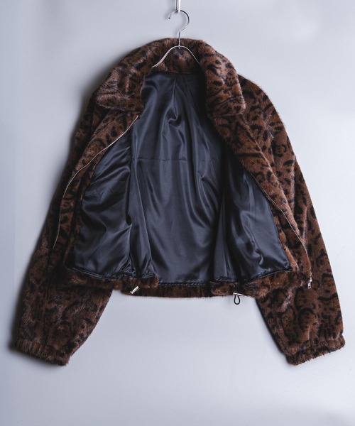 garsonwave（ギャルソンウェーブ） コート ジャケット ヒョウ柄