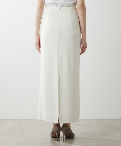 「Whim Gazette」 ロングスカート 36 オフホワイト レディース_画像4
