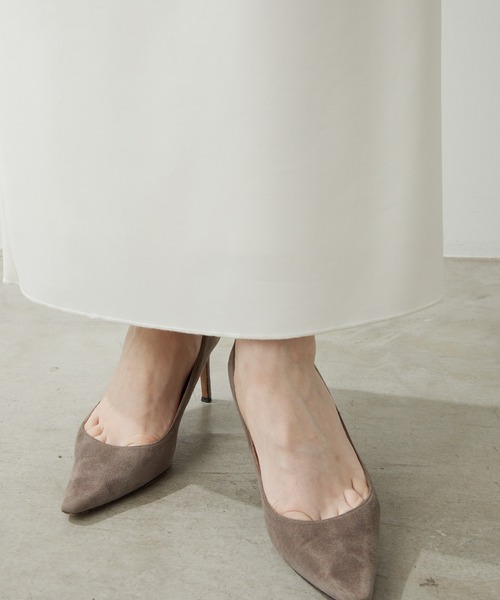 「Whim Gazette」 ロングスカート 36 オフホワイト レディース_画像7