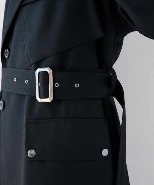 ダウンジャケット ダウン 「UJOH HOMME」別注 Motorcycle Coat メンズの画像