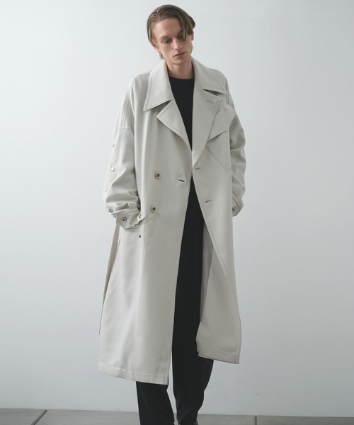 ダウンジャケット ダウン 「UJOH HOMME」別注 Motorcycle Coat メンズの画像
