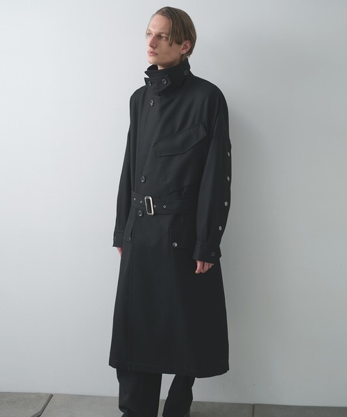 ダウンジャケット ダウン 「UJOH HOMME」別注 Motorcycle Coat メンズの画像