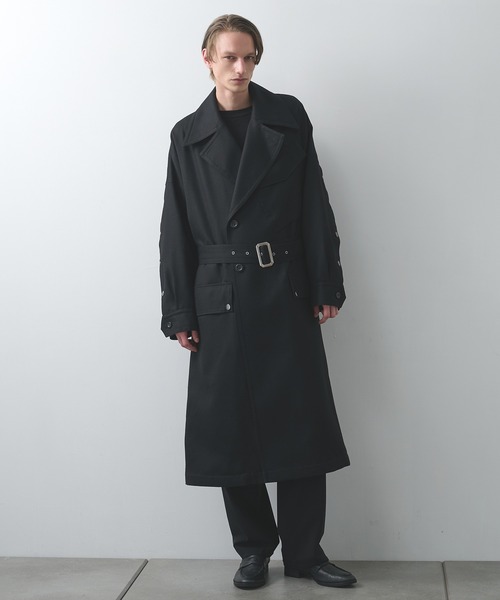 ダウンジャケット ダウン 「UJOH HOMME」別注 Motorcycle Coat メンズの画像