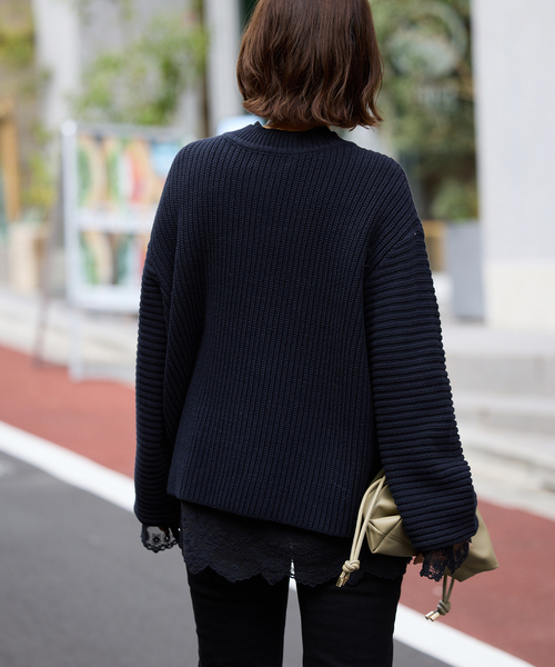 SLOBE IENA（スローブイエナ） ニット セーター バルキーコットンプル