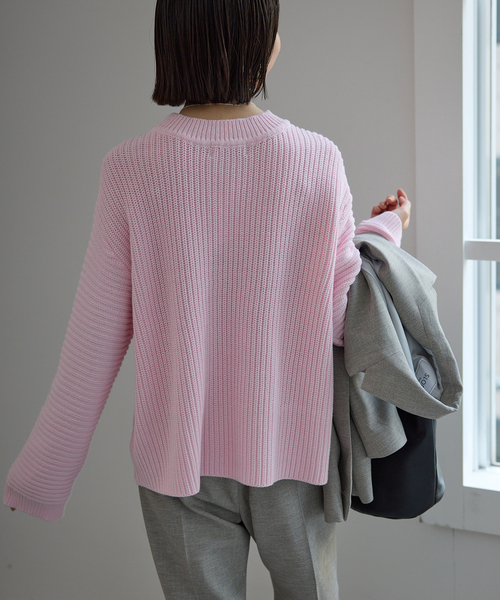 SLOBE IENA（スローブイエナ） ニット セーター バルキーコットンプル