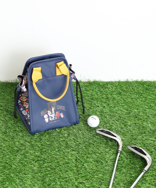 BT21 ゴルフ BT21 HOLE IN ONE Mini Tote Bag Navy ミニトートバッグ