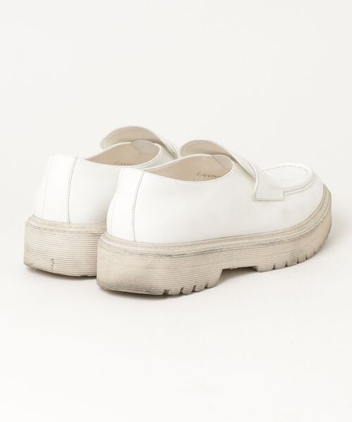 「whoop-de-doo」 ローファー 44 ホワイト メンズ_画像2