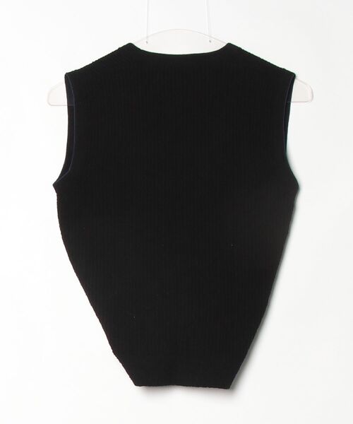 「JACQUEMUS」 ノースリーブニット 36 ブラック レディース_画像2