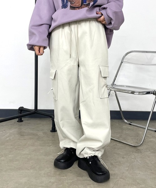CRB カーゴパンツ 裏起毛カーゴパンツ レディース : ZOZOTOWN Yahoo!店