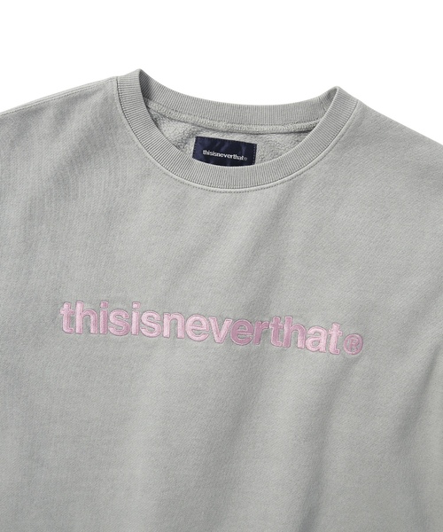 thisisneverthat（ディスイズネバーザット） スウェットカットソー X