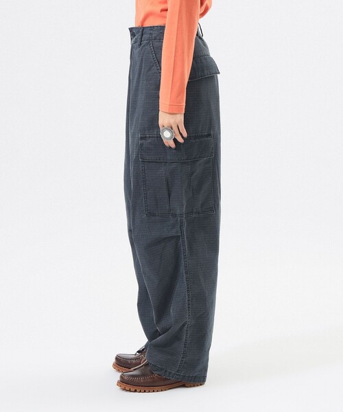 【BEAMS BOY】ミリタリー　サロペットワイドパンツ　カーゴ　新品未使用 BEAMS BOY（ビームス ボーイ） ワイドパンツ カーゴパンツ 「5/7値下げ