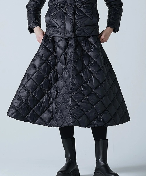 「TAION」 スカート M ベージュ レディース_画像4