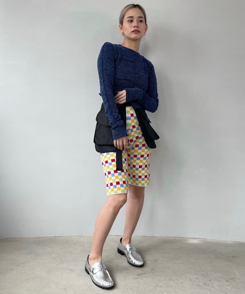 「SANSeLF」 ウエストバッグ FREE カーキ レディース_画像3