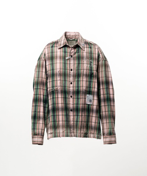 シャツ Vintage Like Check Shirt メンズの画像