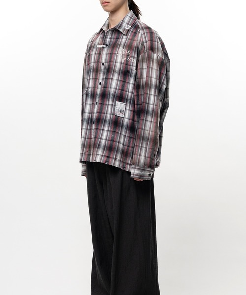 シャツ Vintage Like Check Shirt メンズの画像