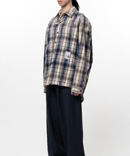 シャツ Vintage Like Check Shirt メンズの画像