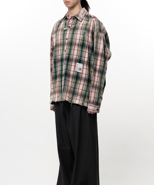 シャツ Vintage Like Check Shirt メンズの画像
