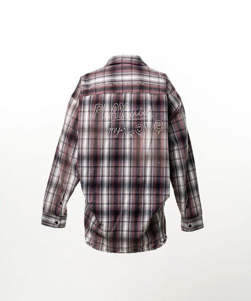 シャツ Vintage Like Check Shirt メンズの画像