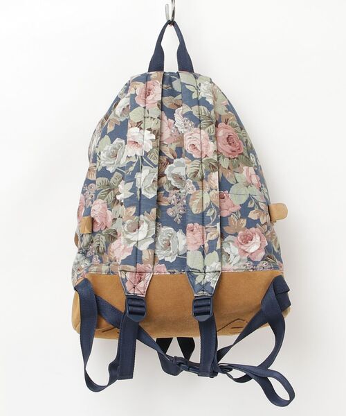 THE NORTH FACE PURPLE LABEL 「THE LABEL」 花柄リュック - ネイビー