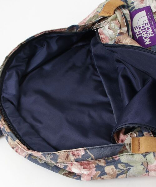 THE NORTH FACE PURPLE LABEL 「THE LABEL」 花柄リュック - ネイビー